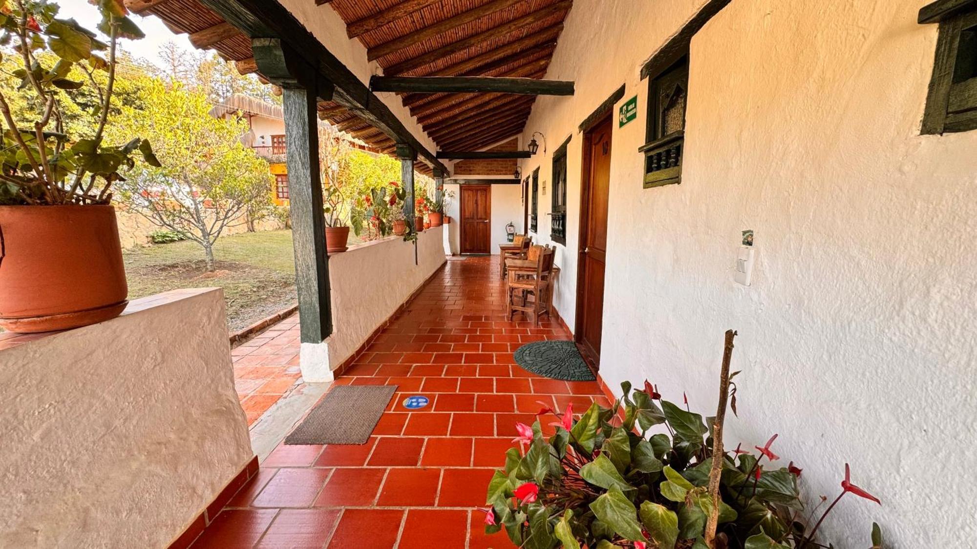 Posada Campestre La Casona فيلا دي ليفا المظهر الخارجي الصورة