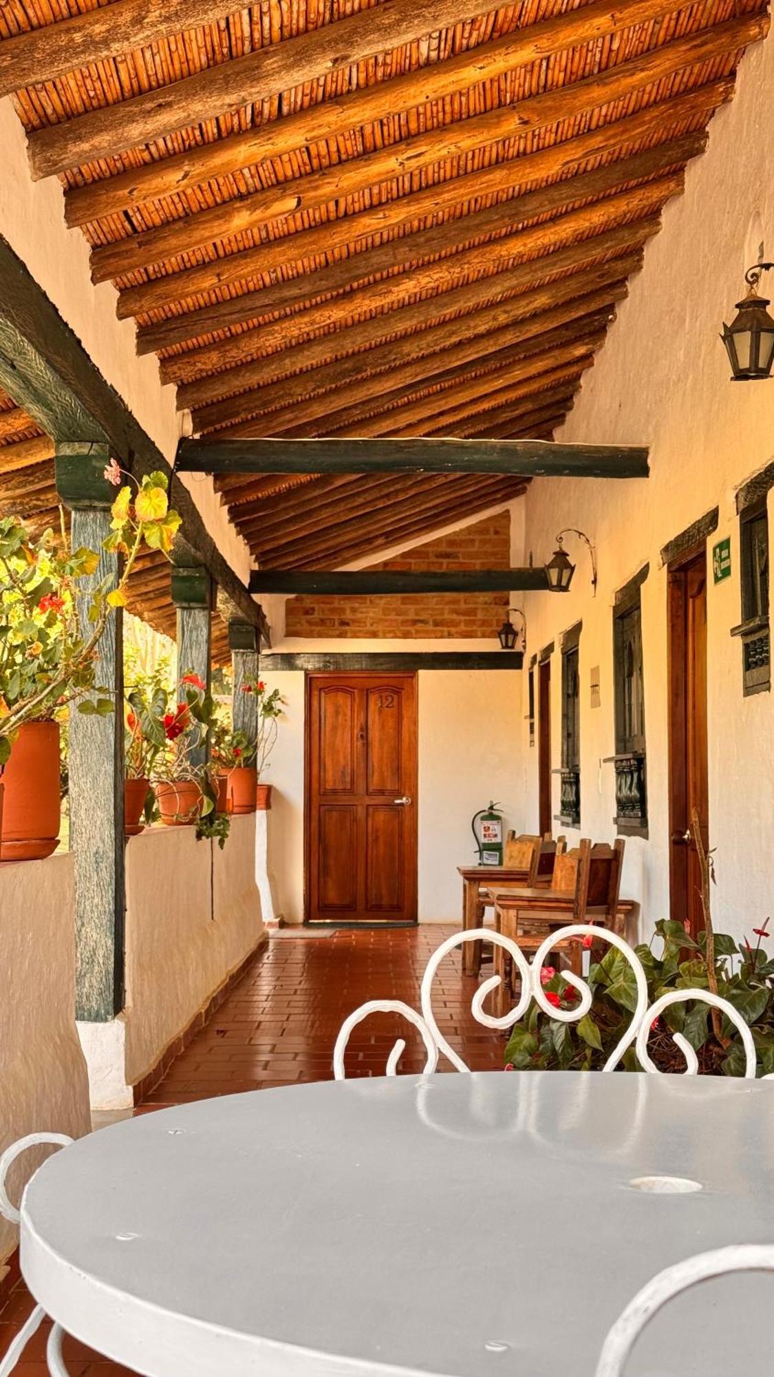 Posada Campestre La Casona فيلا دي ليفا المظهر الخارجي الصورة