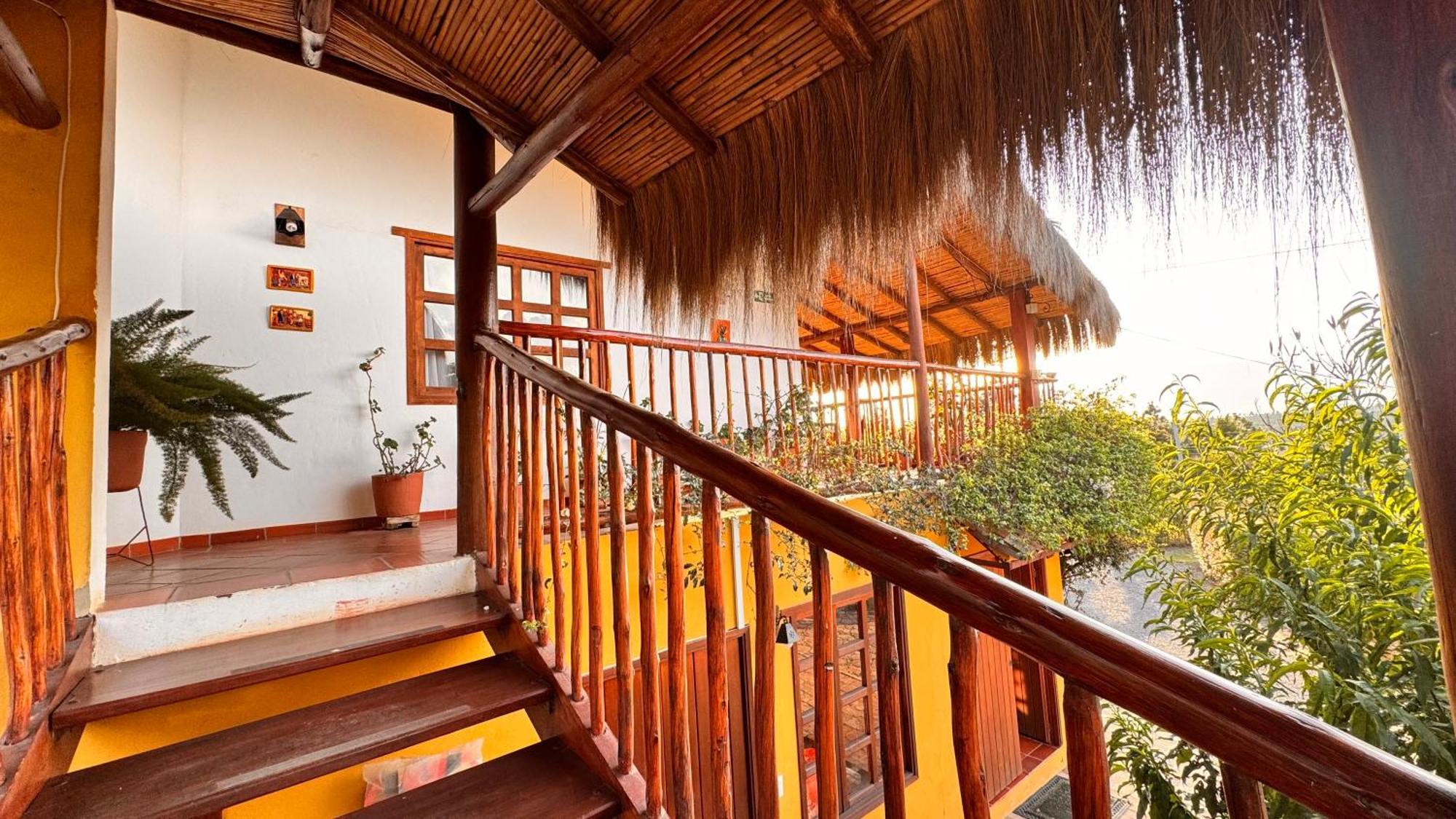 Posada Campestre La Casona فيلا دي ليفا المظهر الخارجي الصورة