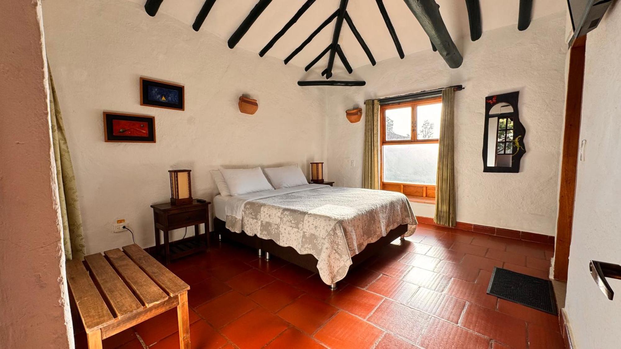 Posada Campestre La Casona فيلا دي ليفا المظهر الخارجي الصورة