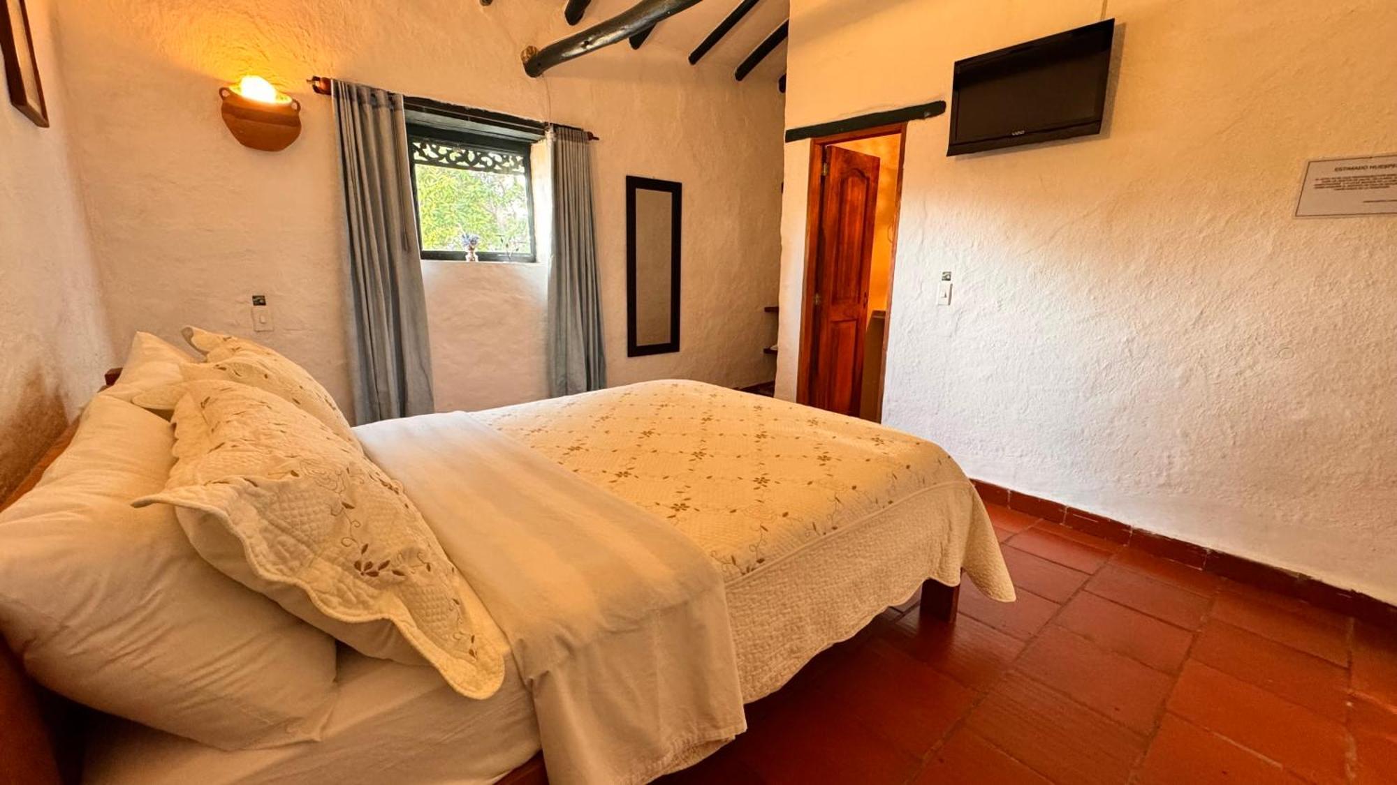 Posada Campestre La Casona فيلا دي ليفا المظهر الخارجي الصورة