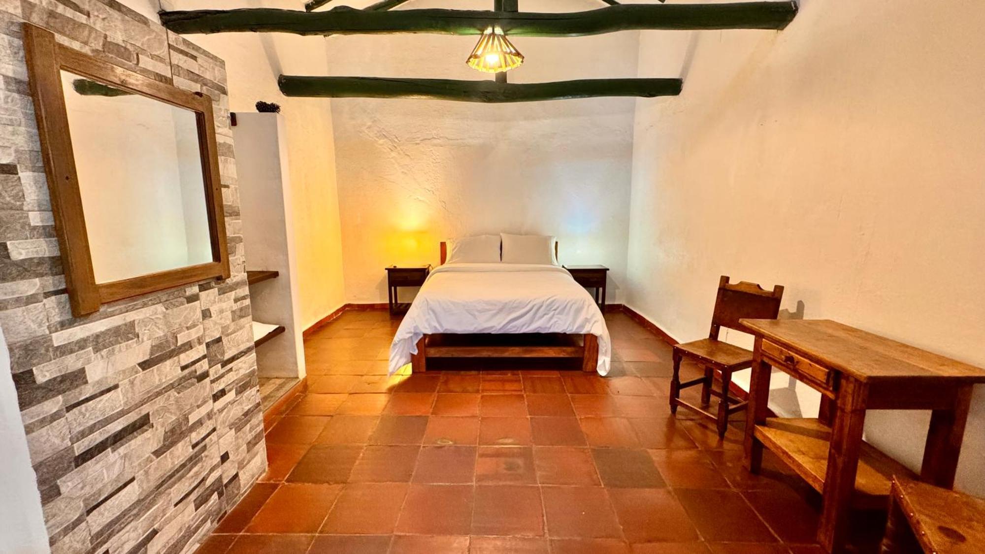 Posada Campestre La Casona فيلا دي ليفا المظهر الخارجي الصورة