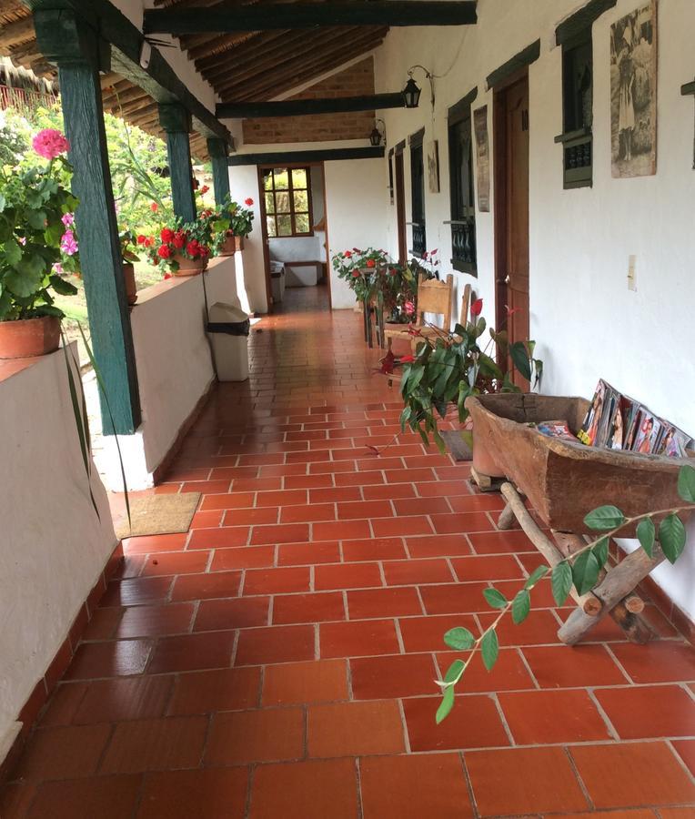 Posada Campestre La Casona فيلا دي ليفا المظهر الخارجي الصورة
